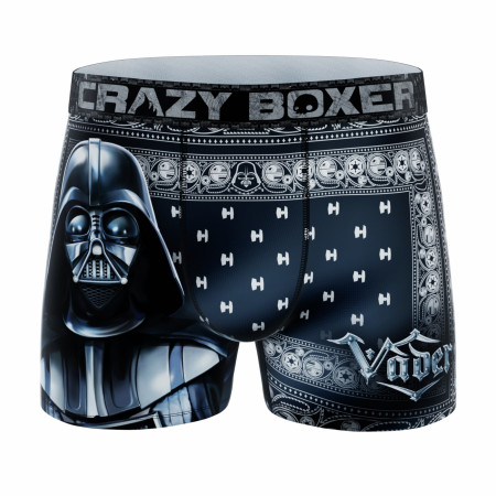 Crazy Boxer Darth Vader Ornate Men's Boxer Briefs